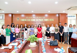 Trường Cao đẳng Sư phạm Trung ương đón sinh viên Đan Mạch đến thực tập tại các cơ sở thực hành trực thuộc Nhà trường năm 2026