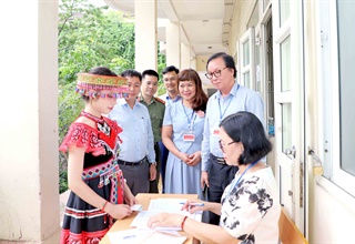 Hơn 2.200 thí sinh tham dự kỳ thi năng khiếu đợt 3 tại Trường Cao đẳng Sư phạm Trung ương