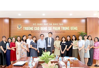 Trường Cao đẳng Sư phạm Trung ương đón tiếp đoàn chuyên gia Cơ quan Hợp tác Quốc tế KOICA (Hàn Quốc)