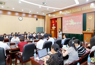 Gặp mặt tri ân nhân dịp 78 năm Ngày Thương binh - Liệt sĩ tại Trường Cao đẳng Sư phạm Trung ương