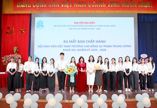 Đại hội Đại biểu Hội Sinh viên Việt Nam Trường Cao đẳng Sư phạm Trung ương lần thứ XIV, nhiệm kỳ 2025-2028