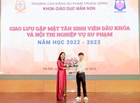 Giao lưu gặp mặt sinh viên đầu khóa và Hội thi Nghiệp vụ sư phạm cấp Khoa năm học 2022-2023