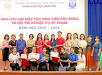 Giao lưu gặp mặt sinh viên đầu khóa và Hội thi Nghiệp vụ sư phạm cấp Khoa năm học 2022-2023