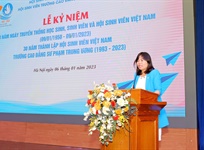 Lễ kỷ niệm 73 năm ngày truyền thống học sinh, sinh viên và Hội Sinh viên Việt Nam (09/01/1950 - 09/01/2023); 30 năm thành lập Hội Sinh viên Trường Cao đẳng Sư phạm Trung ương (1993 - 2023)